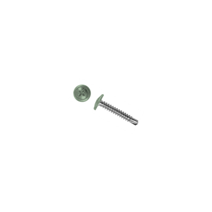 Саморез ПШС 4,2х41 (500шт) шлиц PH2 RAL 6019