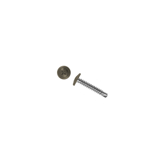 Саморез ПШС 4,2х19 (1000шт) шлиц PH2 RAL 7002