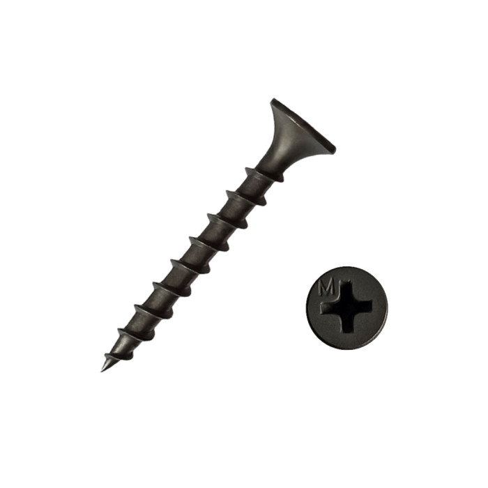 Саморез ГКД Daxmer Premium 3,5х35 (400шт) шлиц PH2, фосфатированный