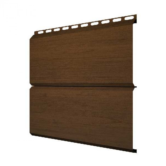 Металлический сайдинг Grand Line ЭкоБрус 0.45 мм Print Elite Golden Wood Eco