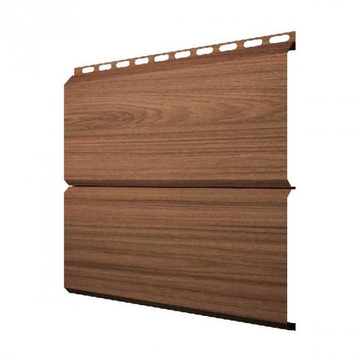 Металлический сайдинг Grand Line ЭкоБрус 0.45 мм Print Elite Honey Wood