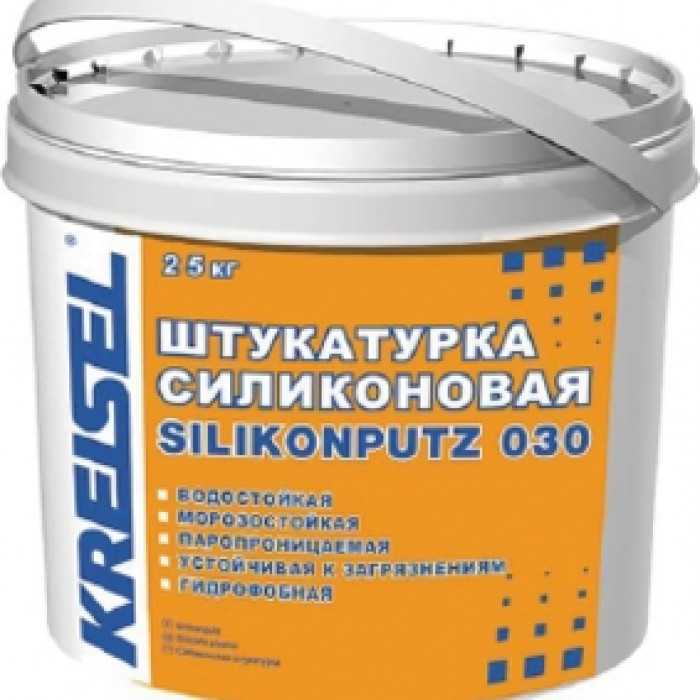 Силиконовая штукатурка с фактурой короед 030 SILIKONPUTZ DR Kreisel, 2мм группа 1 цвет 20093