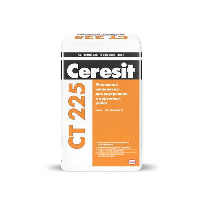 Финишная шпаклевка Ceresit CT 225