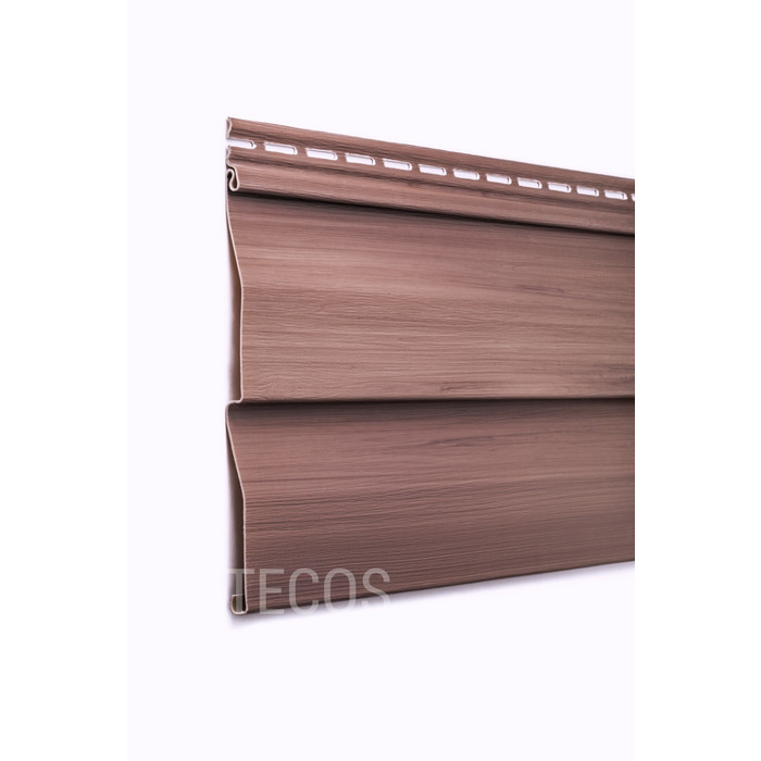 Акриловый сайдинг Tecos Natural wood effect Корабельный брус (Канадский дуб), 3,66м