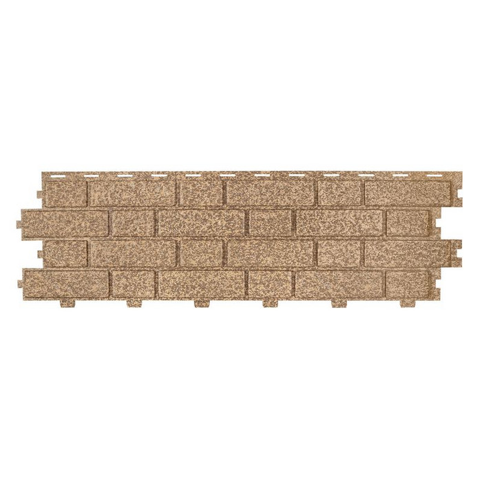 Сайдинг Tecos Brickwork Кирпич Кэмел 1.5х350х1140